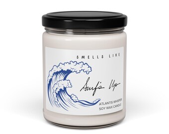 Vela Surf's Up Surfer | Decoração para Airbnb com tema costeiro | Presente para surfista | Namorado surfista | Mãe surfista | Presente para surfista | Decoração para surfista | Decoração costeira