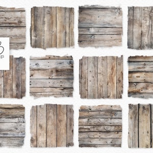 PNG de pintura al óleo digital de madera gris - Texturas de madera gris claro - PNG de madera recuperada - Revestimiento de pared de madera gris - Fondos de madera gris claro