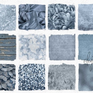 Dusty Blue Textur PNGs - Dusty Blue Hintergründe - Dirty Blue Digital Texturen - Sublimation Dusty Blue PNGs - Dusty Blue Einladungspapier