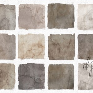 Chai Tea Latte Textur PNGs - Handgemachte Teeflecken Hintergründe - Foto Overlays - Grunge Texturen - Strukturierte Hintergründe - Fine Art Texturen