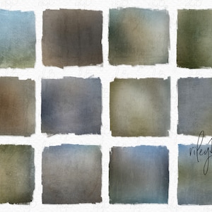 Rocky Mountains Textures Sublimation PNGs - Mountain Colored Backgrounds - Green Blue Grey PNGs  - Soft Mountain Colors Sublimation