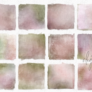 English Garden Damasks Sublimation PNGs - Distressed Damask Textures - Grunge Textures - Embossed Textures - Pink Green Textured Backgrounds