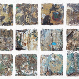 PNG di vernice Chippy - PNG di sublimazione multicolore - Texture di vernice vecchia - Sfondi di vernice esposta alle intemperie - PNG di vernice vecchia
