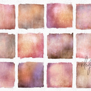 Passievrucht Sorbet Textuur PNGs - Passievrucht Gekleurde PNGs - Roze Oranje Clipart Vormen - Passievrucht Grunge PNGs