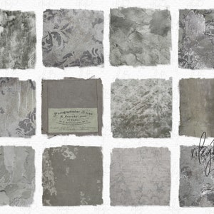 Vintage Sage Texture PNGs - Vintage Sage Green Backgrounds - Digital Backgrounds - Photo Overlays - Grunge Textures - Sage Texture PNGs