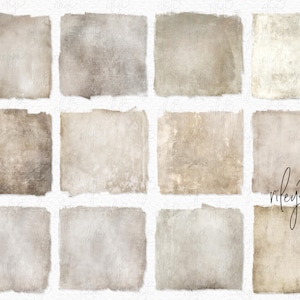 Kaffee und Sahne PNGs - Beige Grunge Sublimations PNGs - Creme PNG Texturen - Beige Hintergründe - Neutrale Sublimationspatches