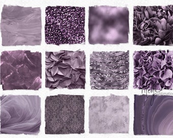 Dusty Plums Textur PNGs - Lila Sublimation PNGs - Pflaume Farbige PNG Texturen - Dusty Plum Hintergründe - Lila Pflaume Clipart PNGs