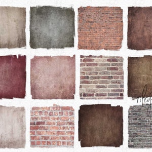 Casas de Amsterdam Textura PNGs - Fondos de textura de ladrillo - Fondos de paleta de colores rojo marrón - Fondos de fotos de ladrillo - Casas holandesas