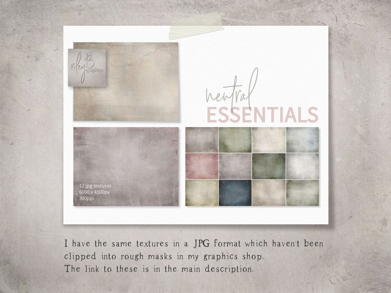 Neutral Color Textures Neutral Essentials Textures Sublimation Pngs - Neutral Colored Textured ...