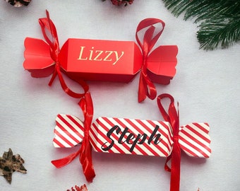 Personalised Christmas Money Gift Box, Money Holder, Christmas Gift Wallet, Christmas Money Box, Christmas Cracker Gift Box