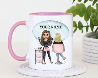 Taza de peluquero, regalo personalizado de estilista, taza personalizada, regalo para estudiante de peluquería, regalo para aprendiz de peluquería, regalo para aprendiz de salón
