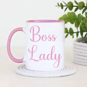 Boss Lady Tasse, Geburtstagsgeschenk für Frauen, Boss Hündin Tasse, ihre Kaffeetasse, lustige Bürotasse, Neuheit Tasse für Chef, Leiter Arbeitstasse, Be A Boss