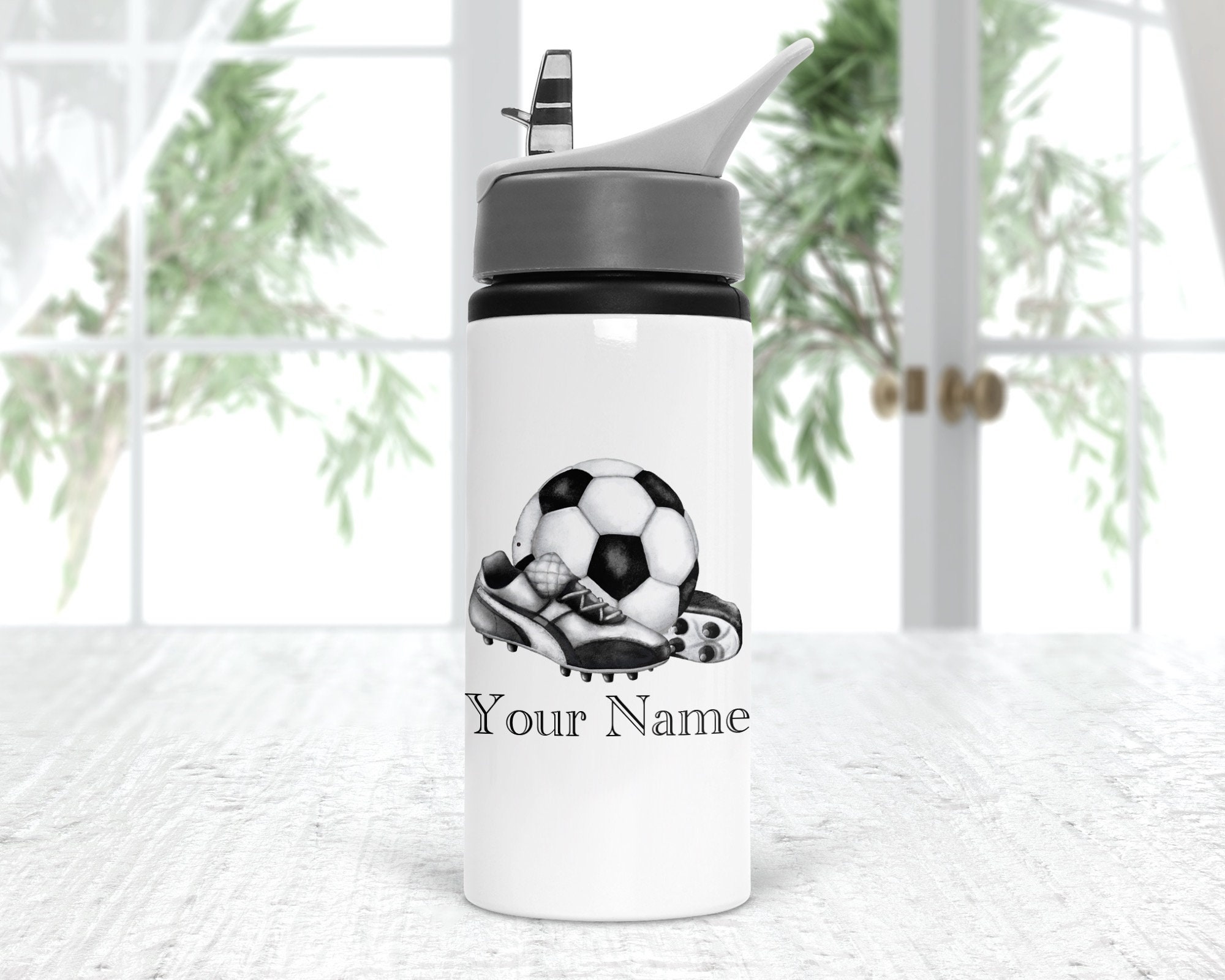 Personalised Aston Villa Water Bottle UK