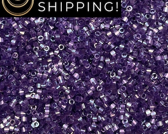 11/0 Miyuki Delica Beads, DB1881, DB1882, DB1886, DB1887 - 5g, 10g
