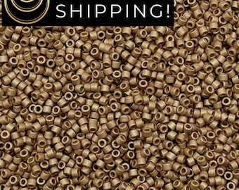 11/0 Miyuki Delica Beads, DB1833, DB1833F, DB1834, DB1834F - 5g