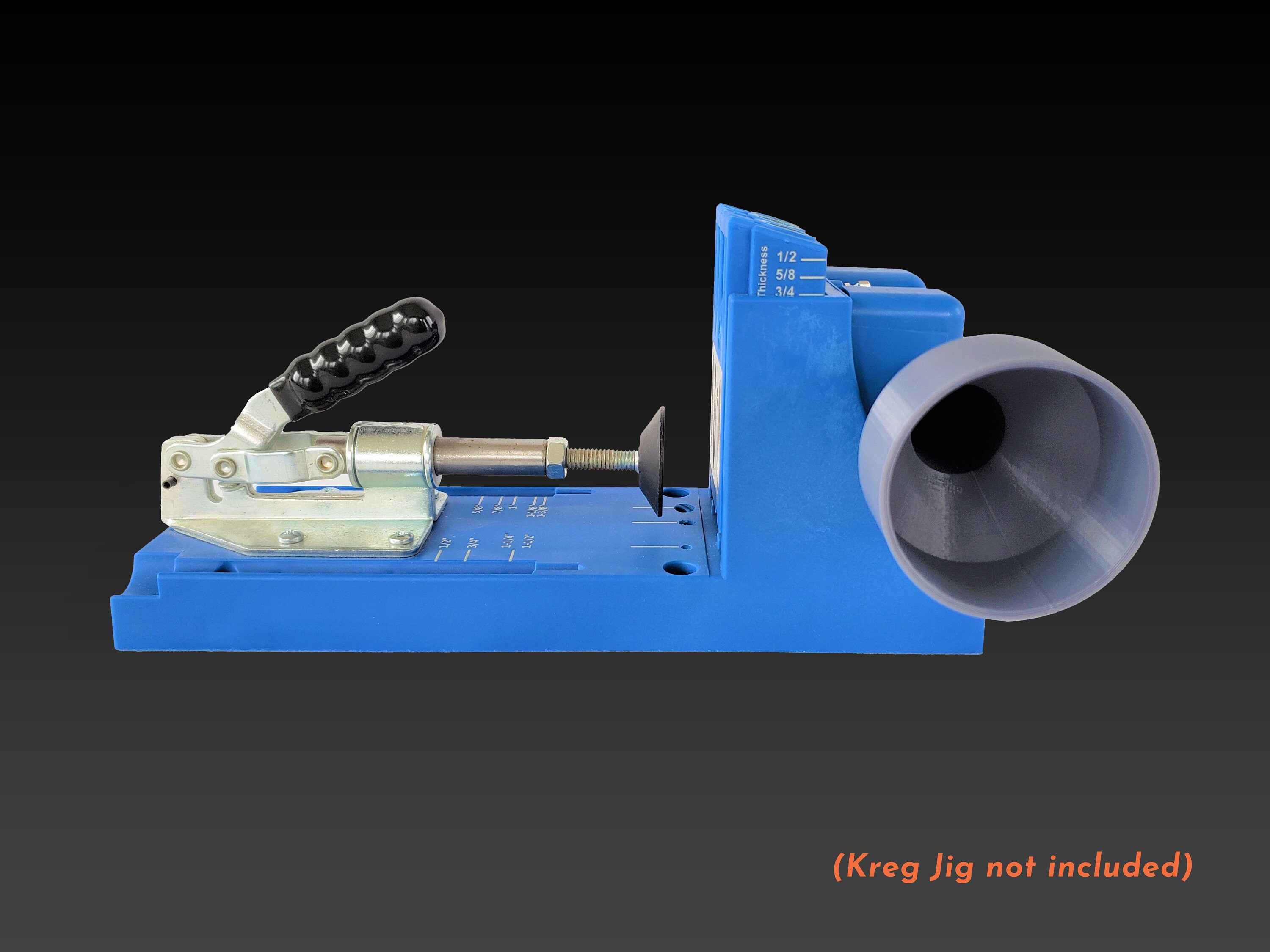 Kreg Jig K4/K5 to 2 1/2 Vacuum Hose Adapter Etsy