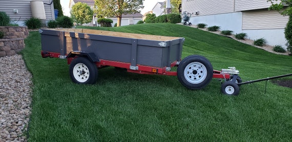 Plans for Harbor Freight Folding Utility Trailer Wooden Box 