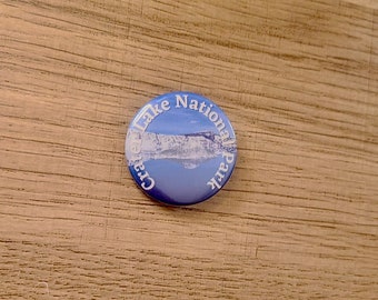 Crater Lake National Park (Oregon) pin, 1.25-inch