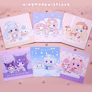 Stampe opache/olografiche Genshin Kokomi Raiden Navia Ayaka Yae Miko Furina Chibi Poster - Stampe artistiche da parete Genshin - di wingmadewithlove