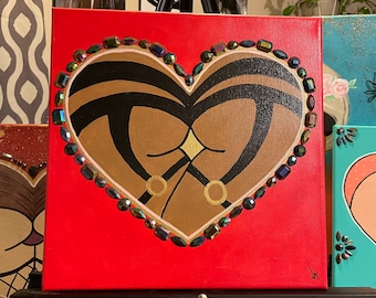 Heart Shaped Booty | Etsy