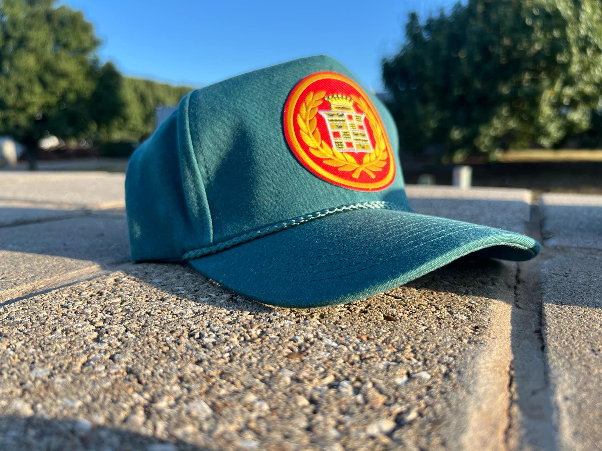 Vintage Cadillac Patch Rope Trucker Snapback Hat