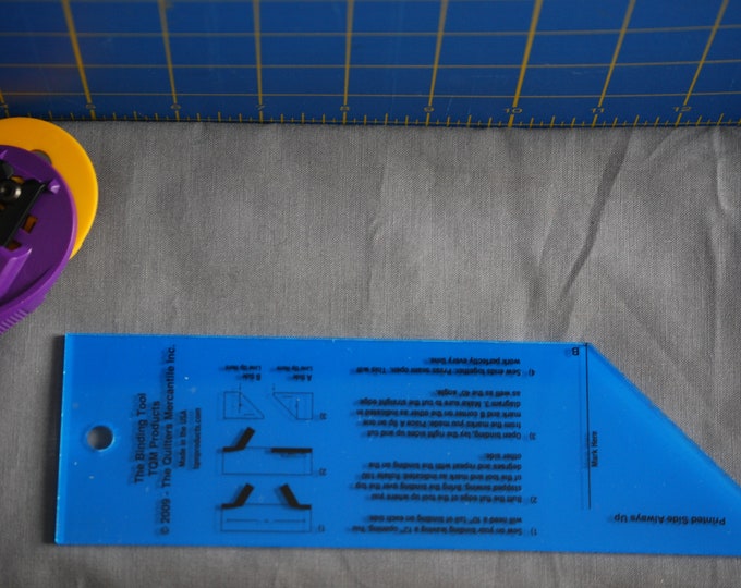 TQM Products Ruler the Binding Tool for a 2 1/2 Inch Binding Etsy