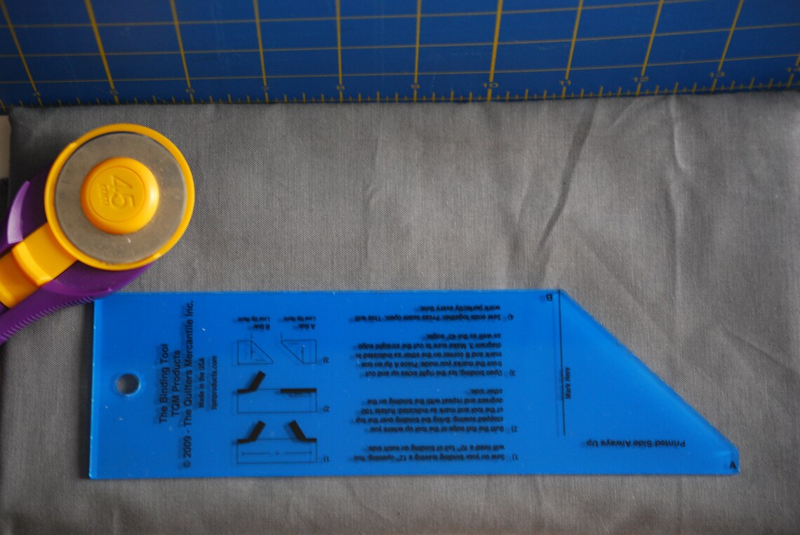 Binding Tool, TQM Products, Template Plastic, Binding, French Braid