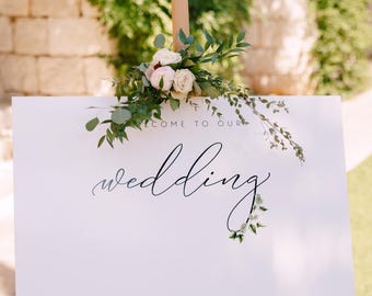 Schilder aus Schaumstoff | Willkommensschilder | Hochzeit Zeichen | Benutzerdefinierte Schaumkern-Zeichen | Fototafel