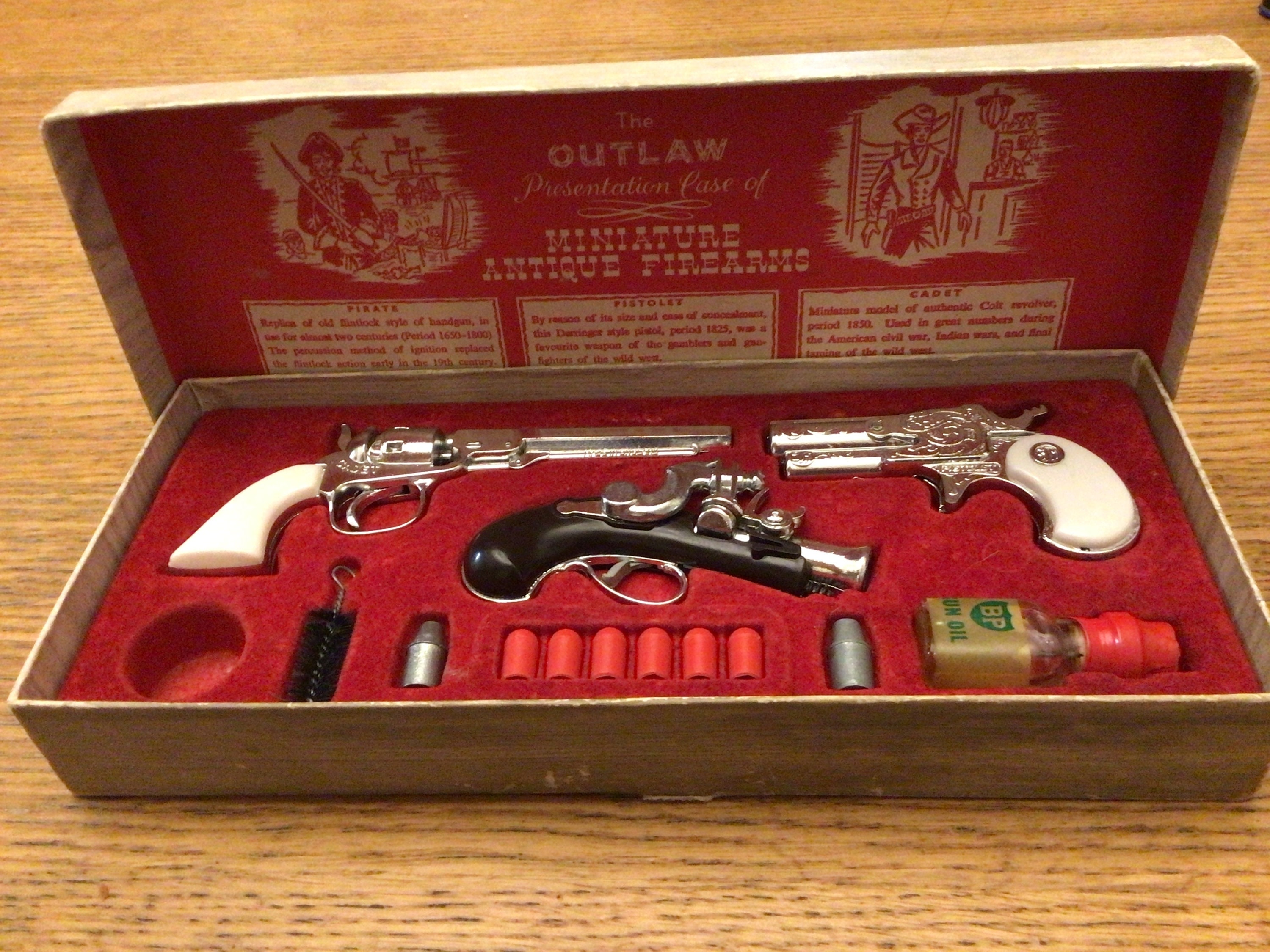 Vintage Bcm Miniature Toy Gun Collection Boxed Etsy UK