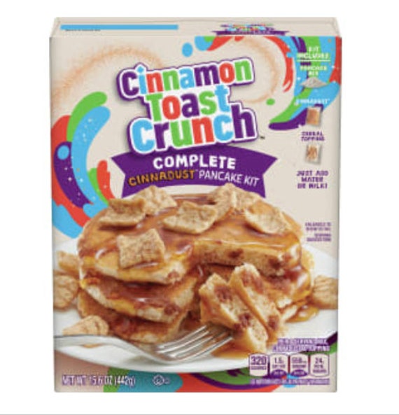 Betty Crocker Cinnamon Toast Crunch Pancake Kit Baking Mix Etsy