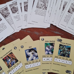 BARBARIAN QUEST Pack Karten nur HeroQuest Repro BQP 1989-1992 Version