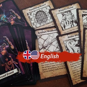 40 Dread Event Karten (Evil Magier Deck) UK DE ES - mythische Karten für HeroQuest neu 2021-2025