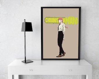 Makima Chainsaw. PDF A3 Digital Print