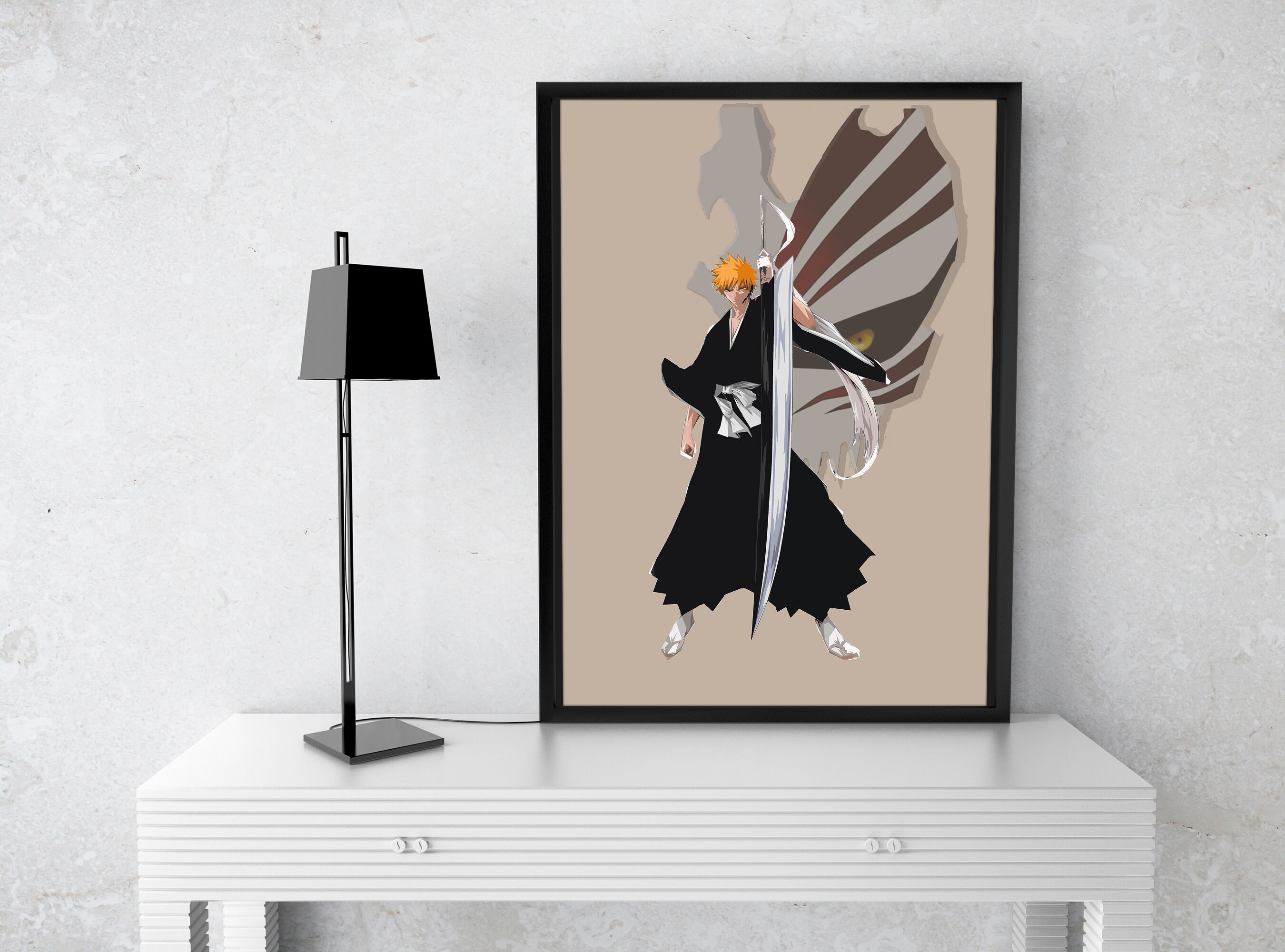 Bleach Characters Block Giant Wall Art Poster