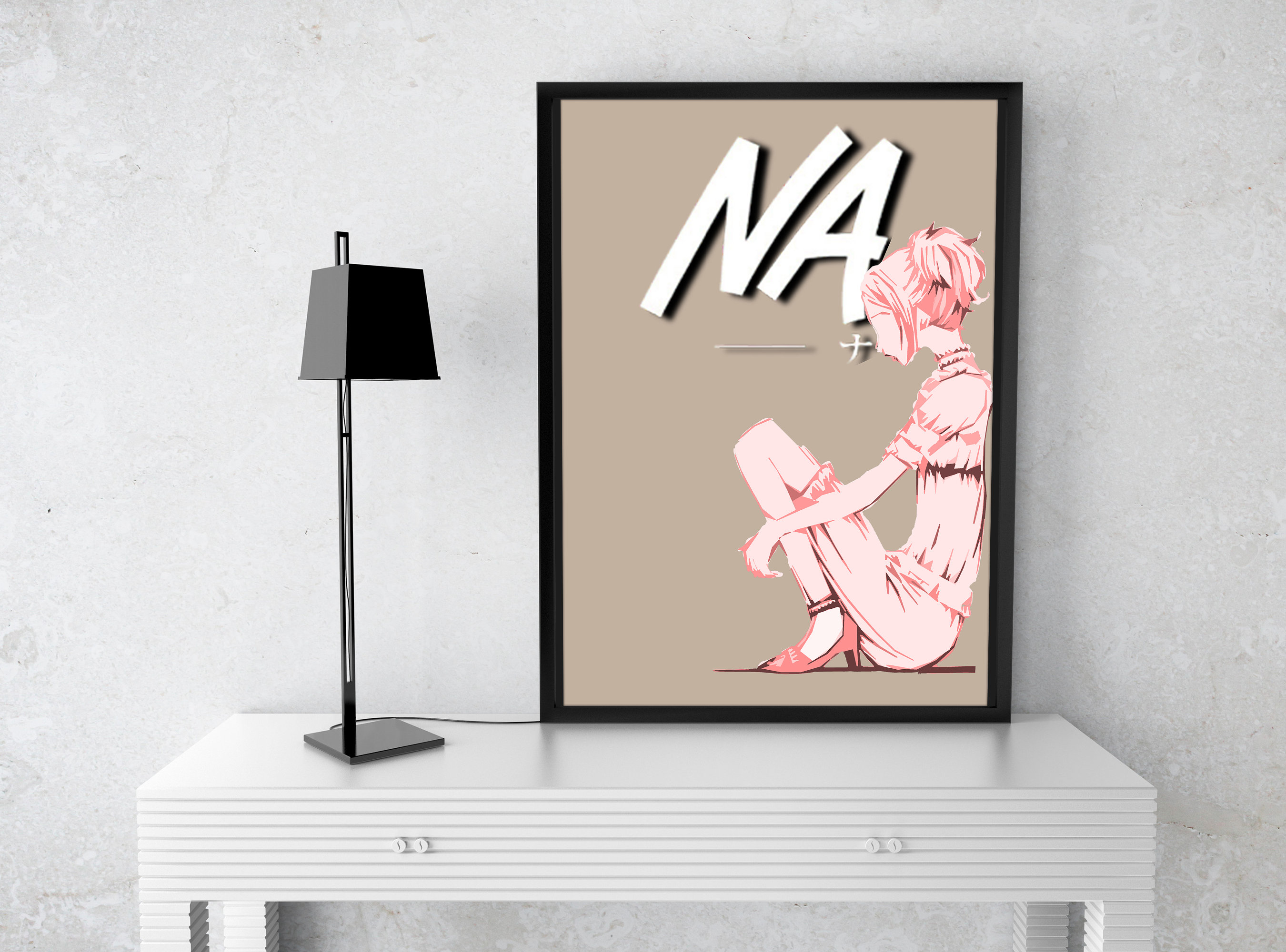 NA2 Minimal Printable Poster. PNG A3 3508x4961 - Etsy