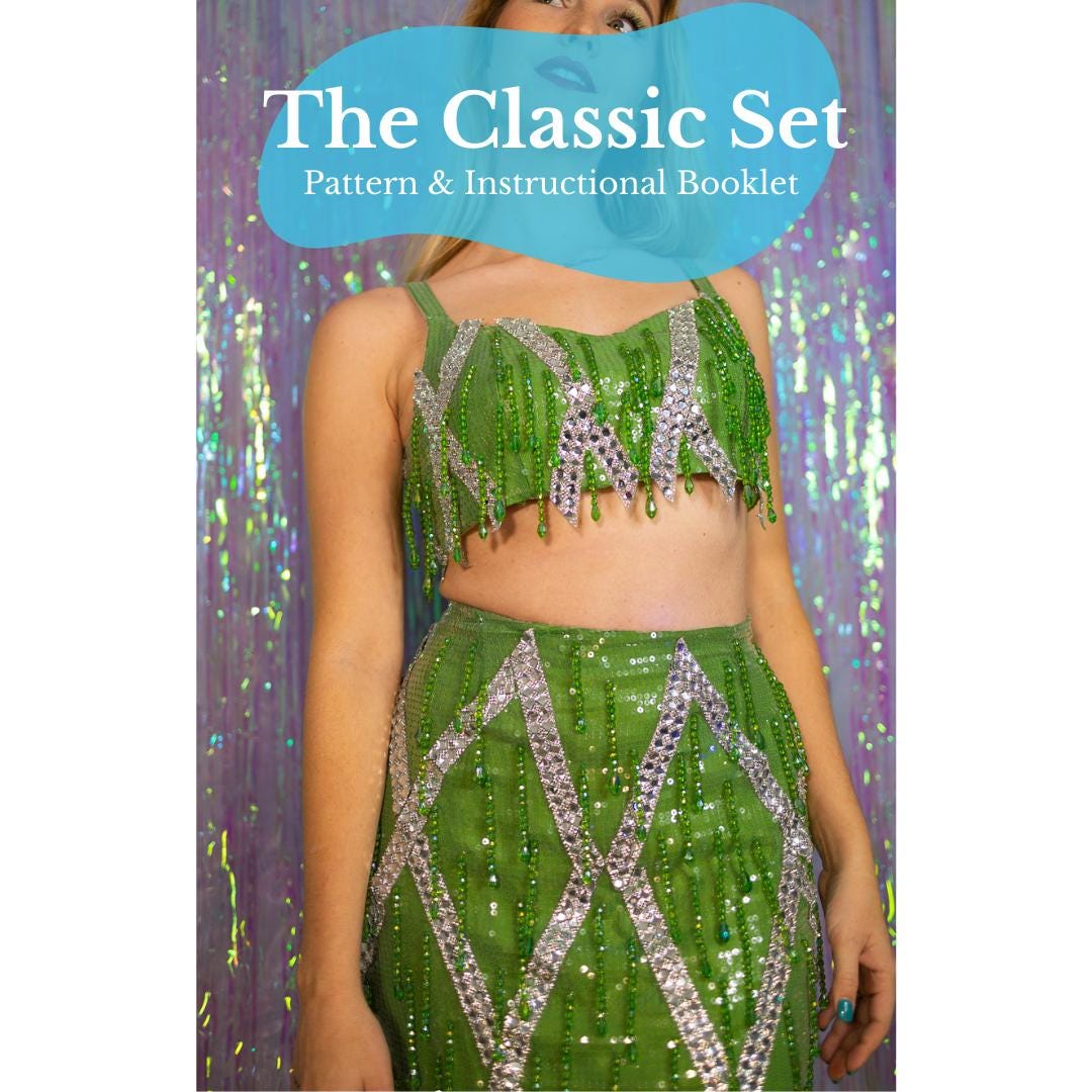 Eras Inspired Classic Set Pattern and Instructional Booklet. Inspired by Taylor concert, make your own costume!
