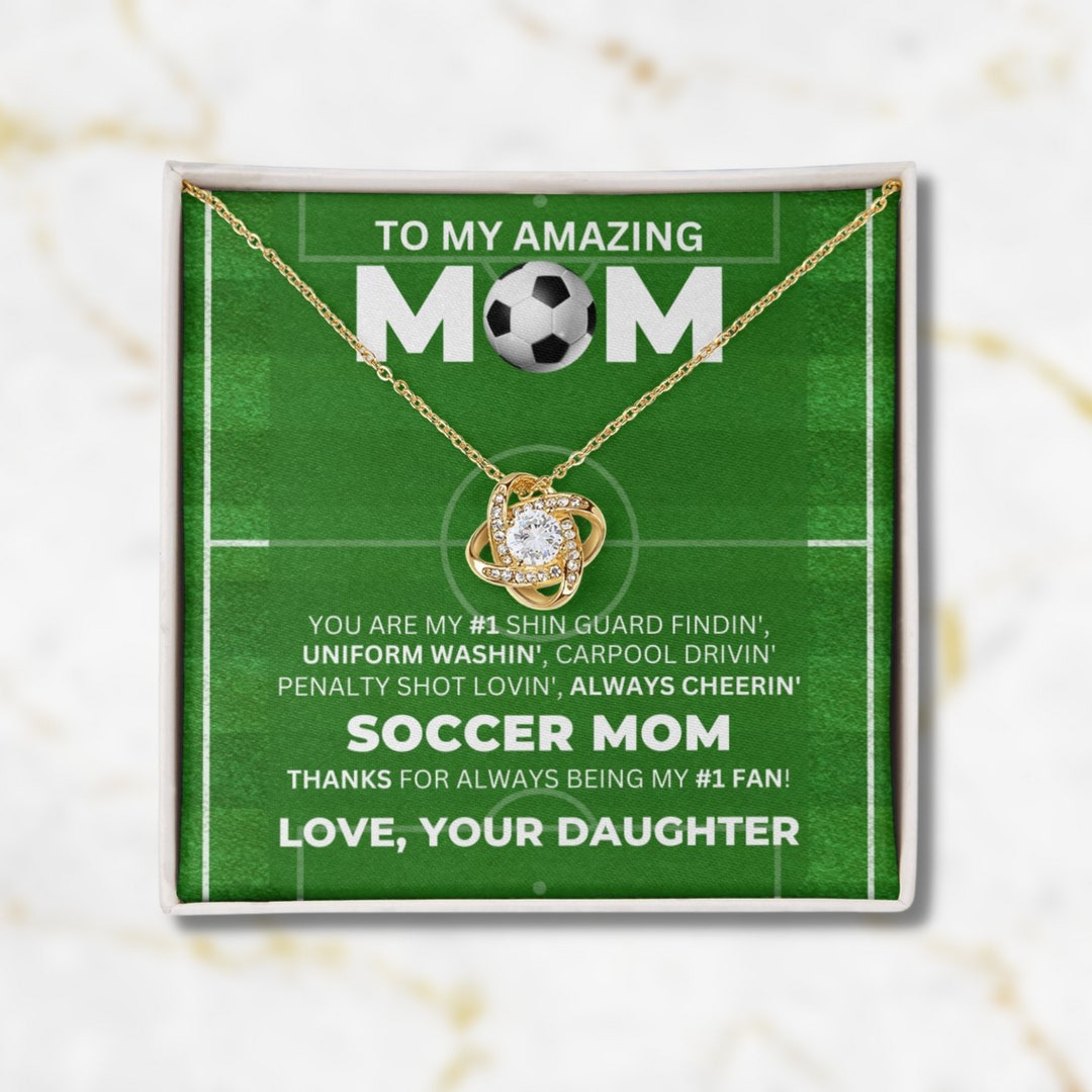 Soccer Mom Gift From Daughter Sports Mom Gift Soccer Etsy