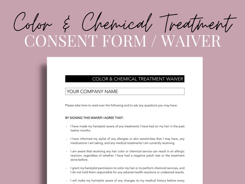 hair-color-and-chemical-service-waiver-hairstylist-consultation-form
