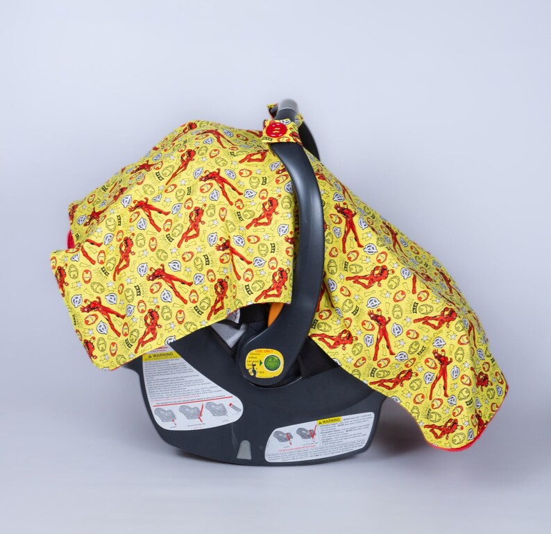 Iron Man Car Seat Canopy Etsy
