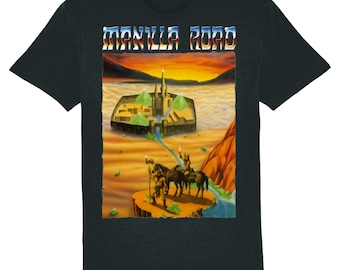 Manilla Road T-Shirt CRYSTAL LOGIC Heavy Power Metal 1980s