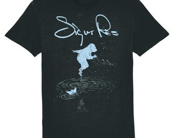 Sigur Ros T-shirt: Retro Music Band Tee, Softstyle Cotton - Etsy