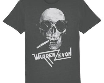 Warren Zevon T-shirt Music Blues Rock Gift Money London Unisex