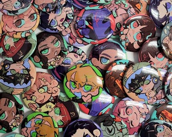 Project: Eden's Garden Cast Pins