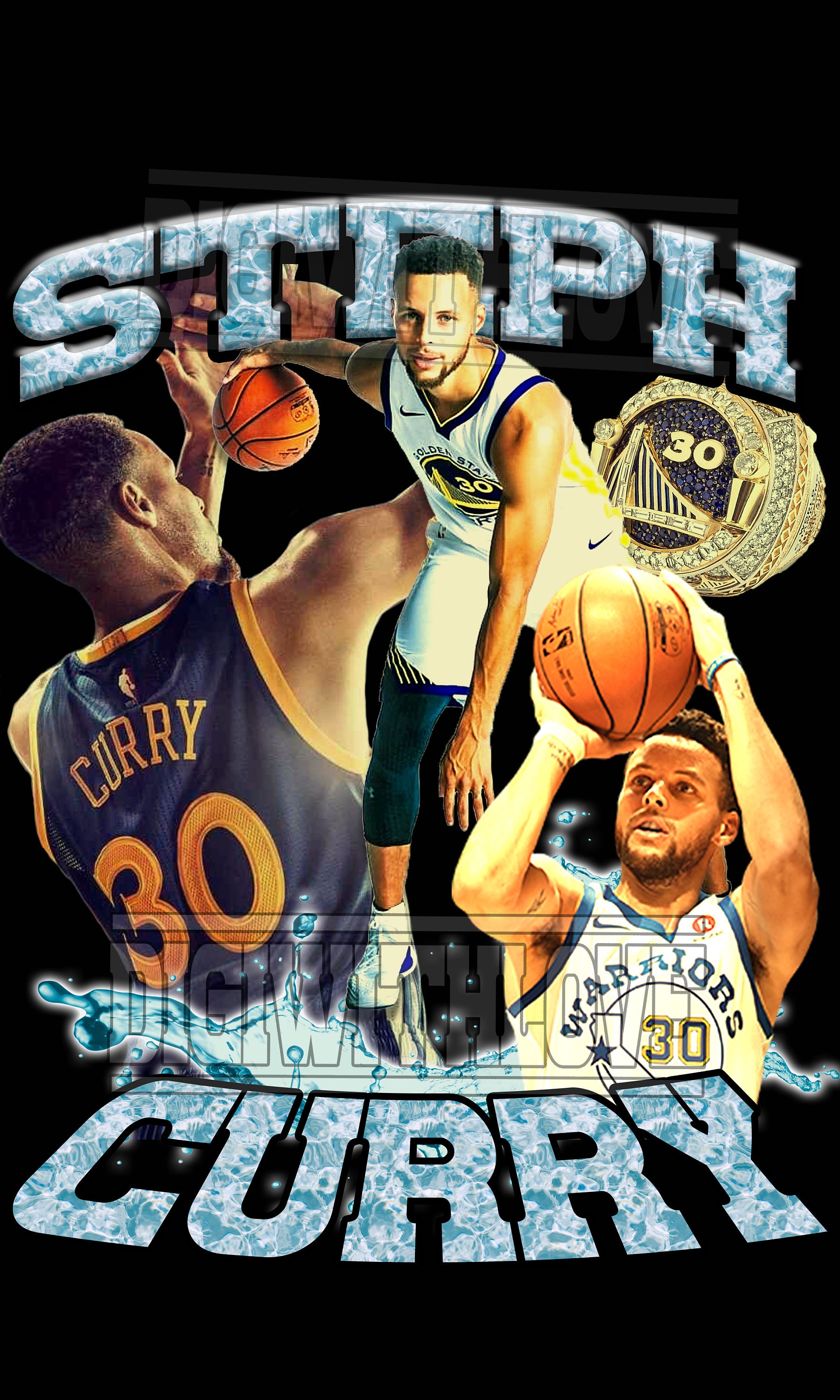 Download Splash Stephen Curry Wallpaper