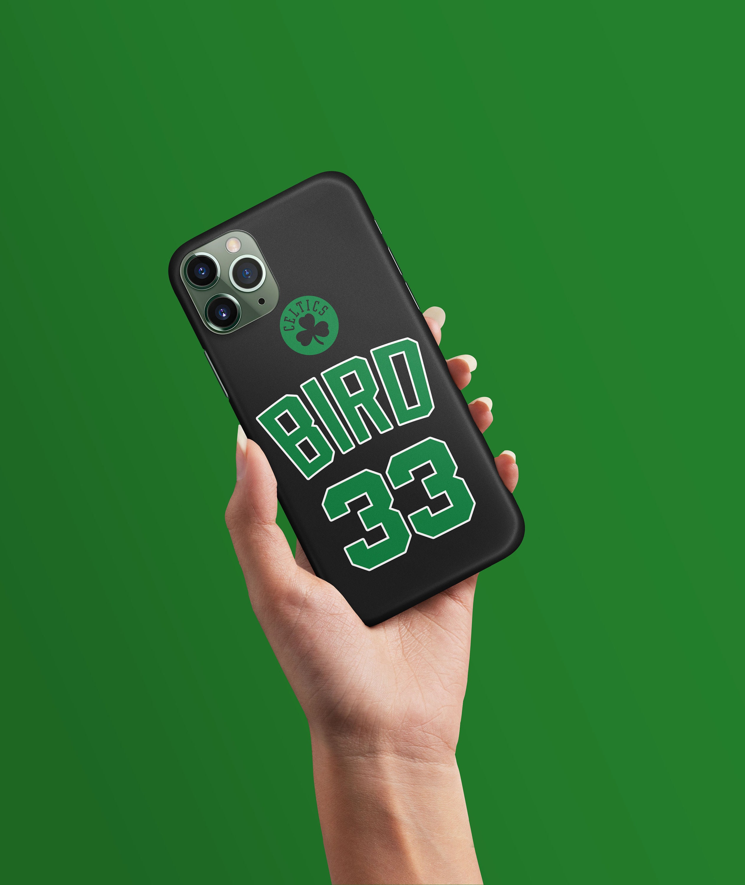 Larry Bird - Celtics Jersey Sticker for Sale by GammaGraphics