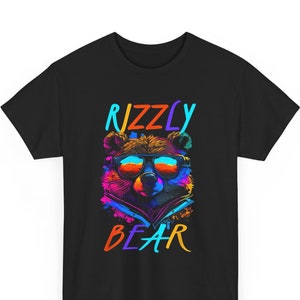 Rizzly Bear Funny Rizz Meme for Men Boys T-Shirt