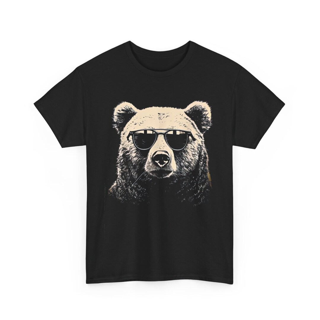 LVERSE CRAZY BEAR Tシャツ L BABYL Crazy Bear Shirt Grizzly Bear T-shirt Gift Bloody Bears
