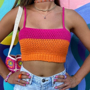 Crochet top pattern | Summer Lily Top | Crochet top | Crop Top