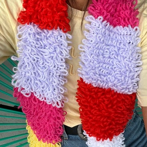 Crochet Scarf Pattern | Confetti Scarf | Easy Crochet | Crochet Scarf