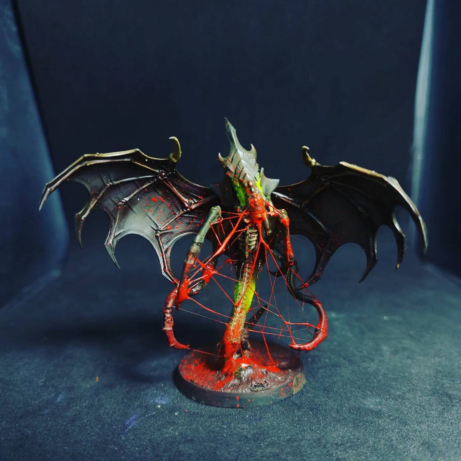 Warhammer 40k Parasite of Mortrex Tyranids Painted Miniature Etsy